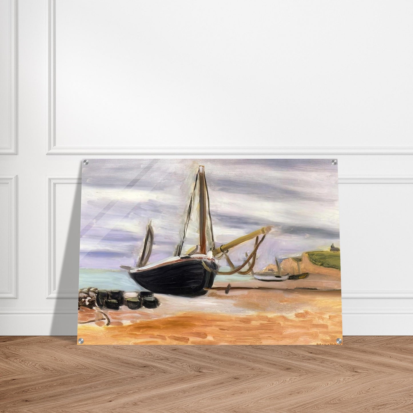 BOATS AT ETRETAT 1920 - Henri Matisse Acrylic Print - 70x100 cm / 28x40″ inches