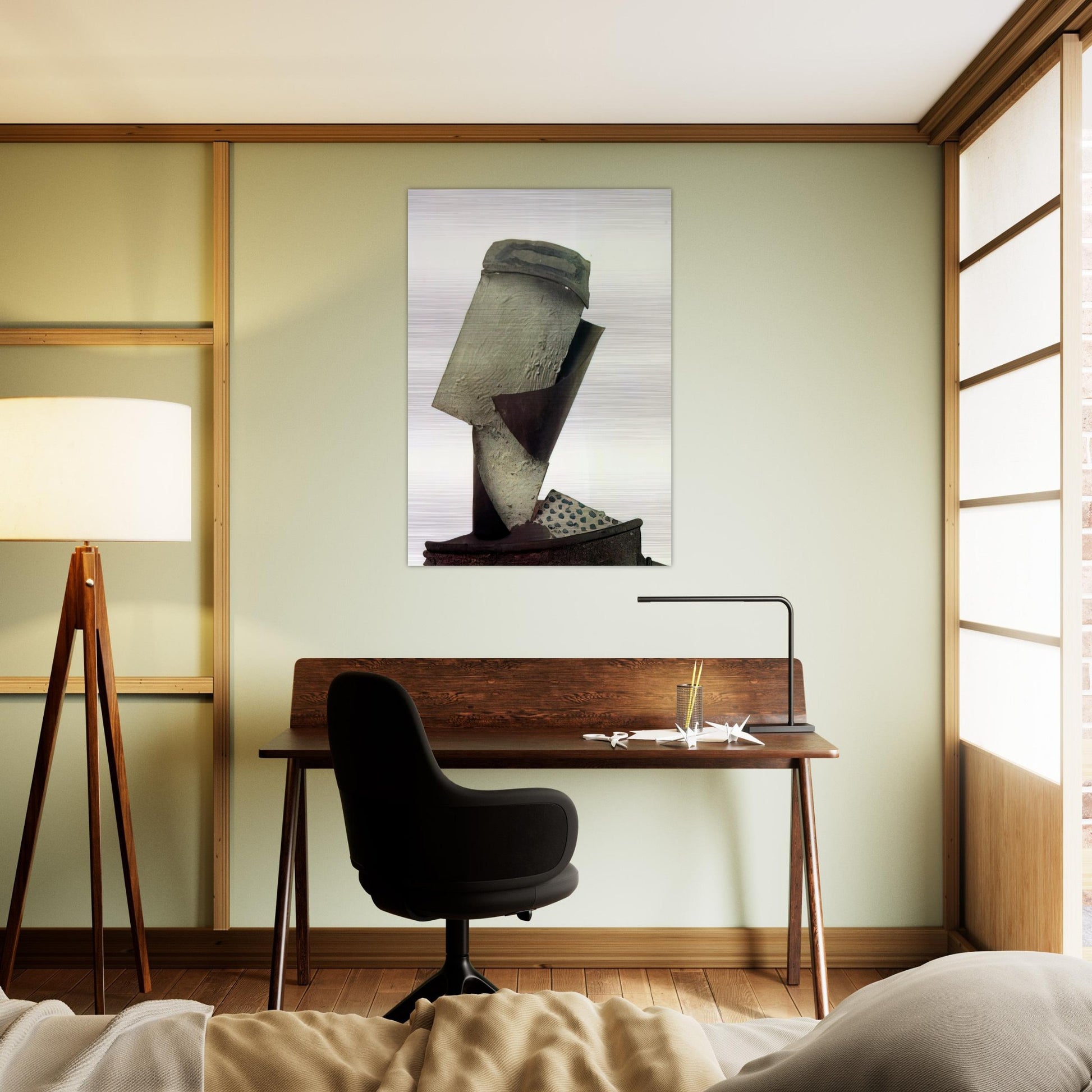 Glass - Pablo Picasso Brushed Aluminum Print - 70x100 cm / 28x40 inches | Pablo Picasso Aluminum Print | Pablo Picasso Prints