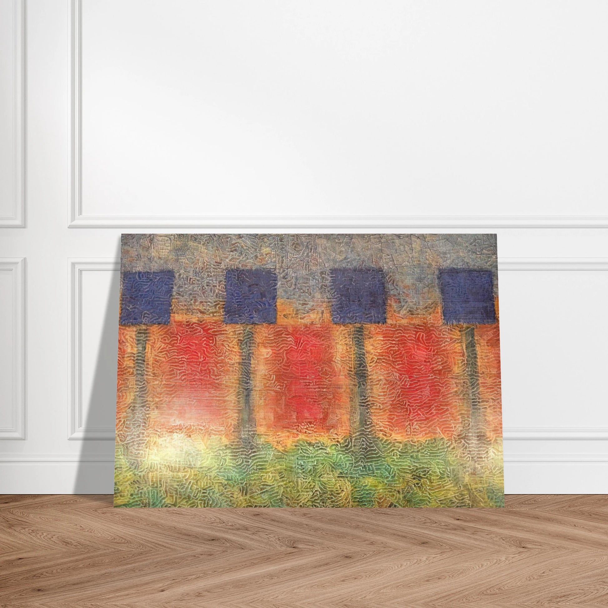 Dusklight - 1980 - Jimmy Ernst Brushed Aluminum Print - 70x100 cm / 28x40 inches | Jimmy Ernst Aluminum Print | Jimmy Ernst Prints