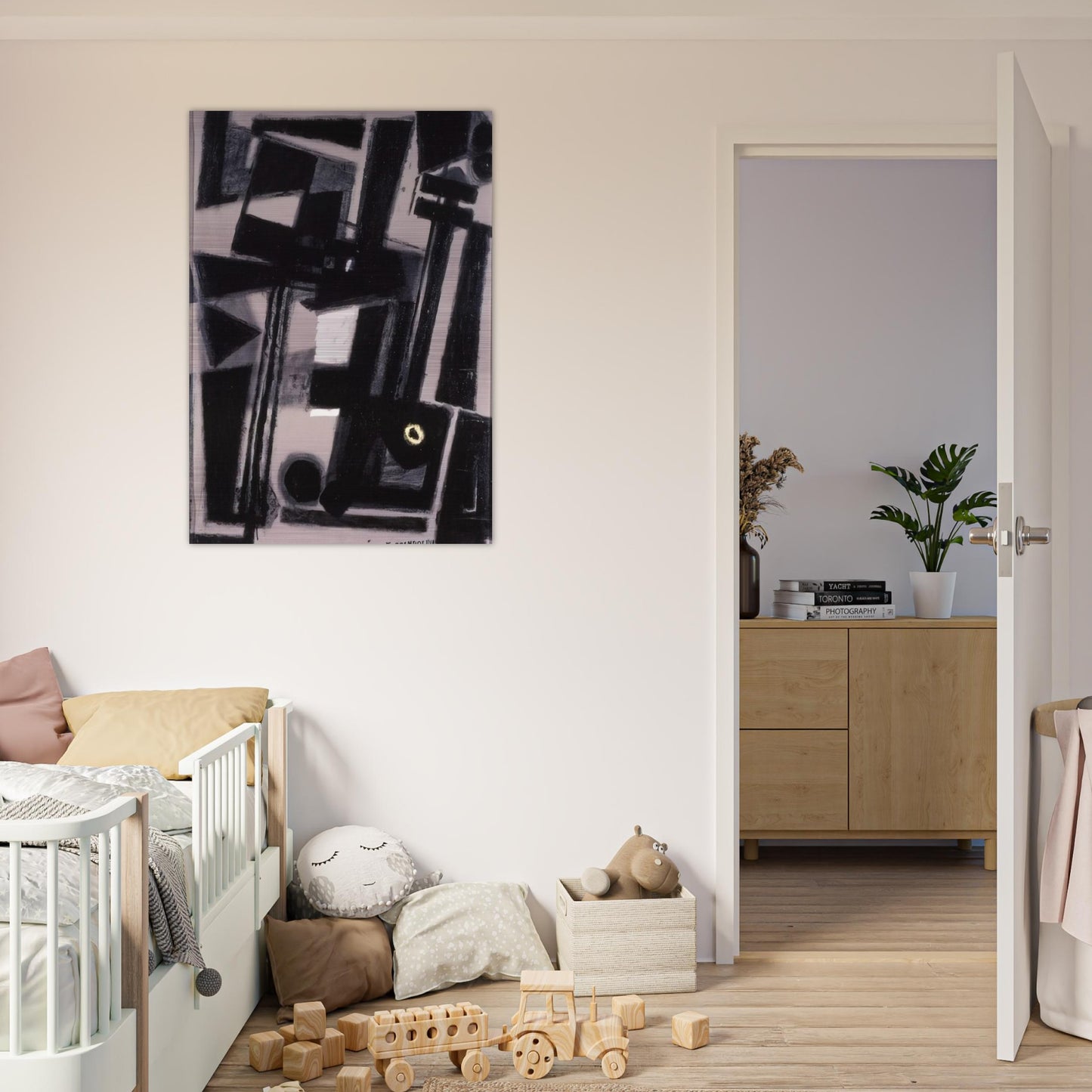 COMPOSITION - Enrico Prampolini Brushed Aluminum Print - 70x100 cm / 28x40 inches | Enrico Prampolini Aluminum Print | Enrico Prampolini Prints