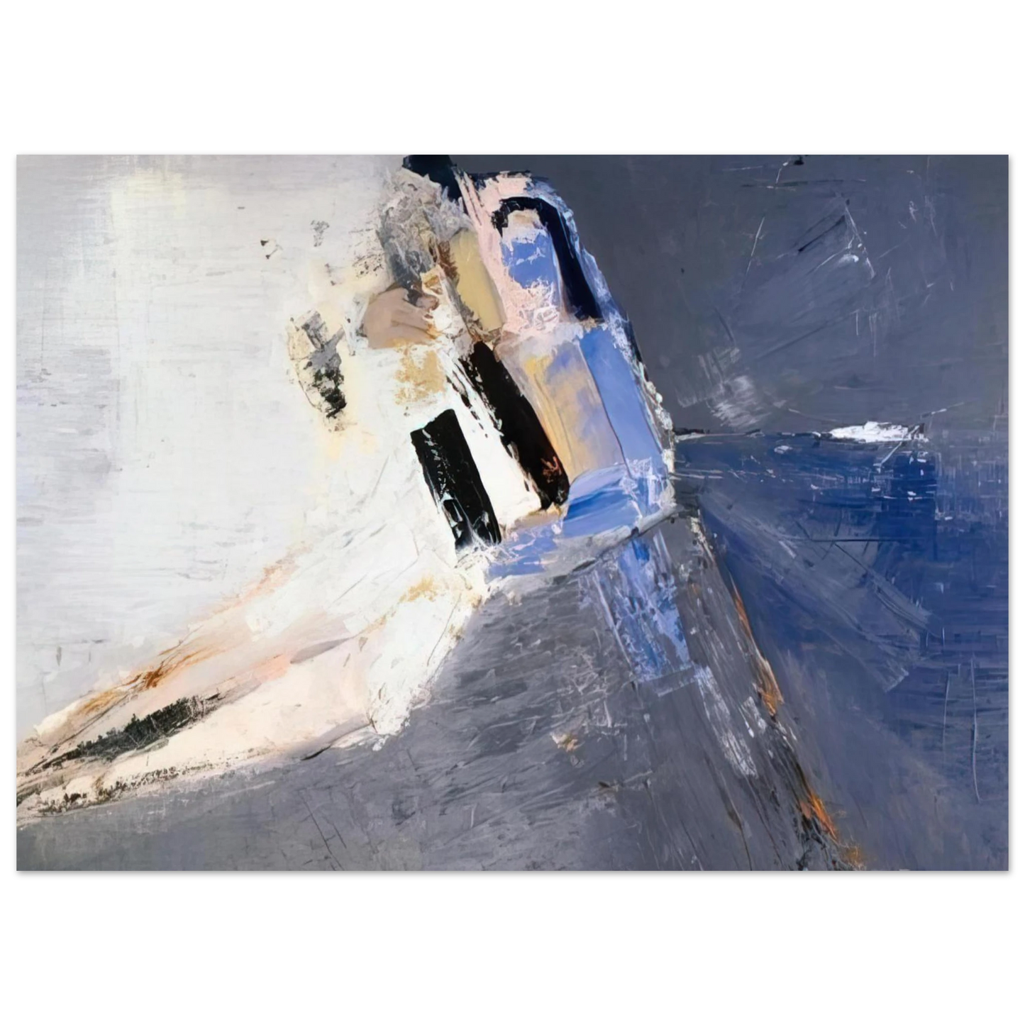 Nicolas de Stael - Figure accoudÃƒÂ©e - 1953 Fine Art Poster