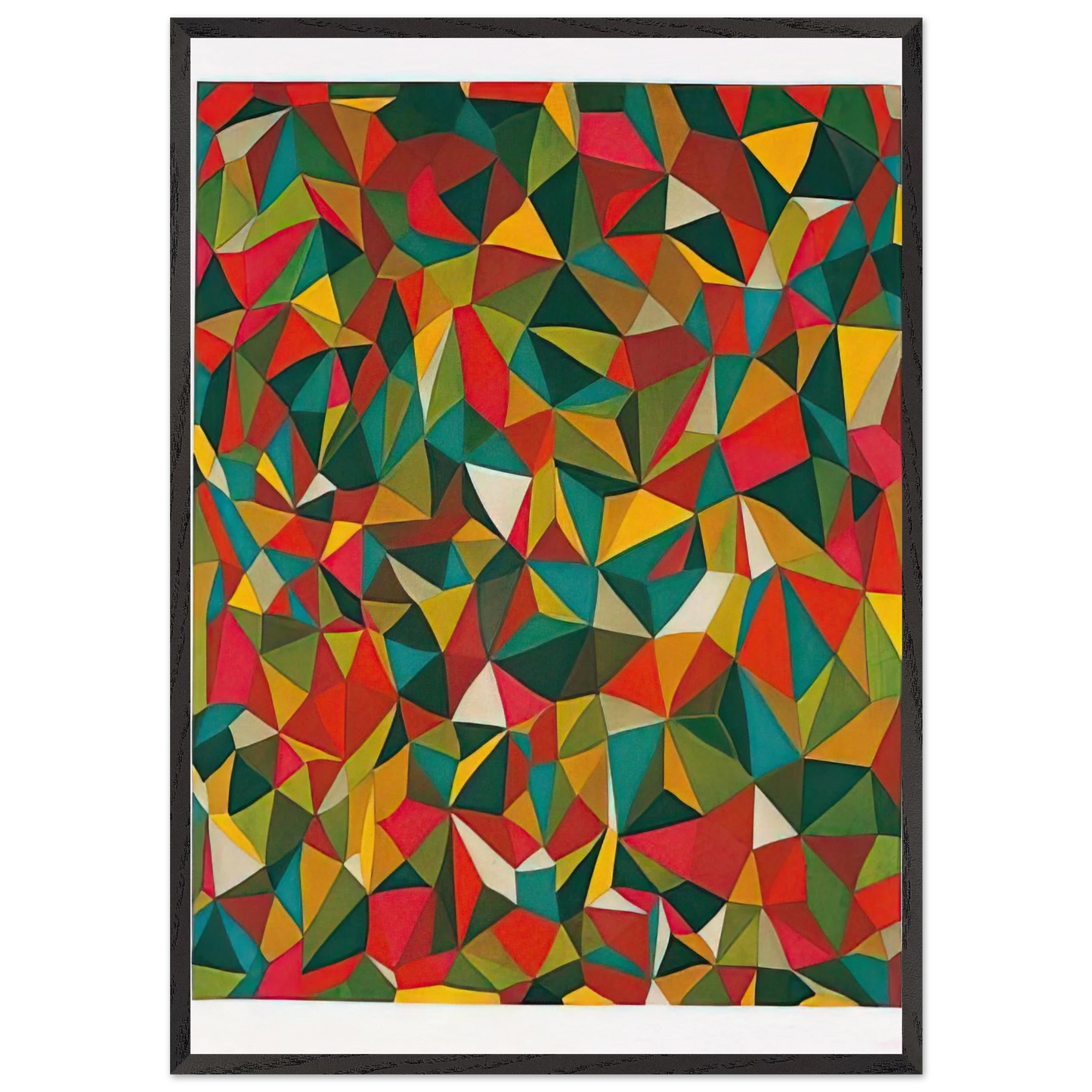 Complex Forms - Sol LeWitt 70x100 cm / 28x40 inches Framed Art Print – Black Wooden Frame
