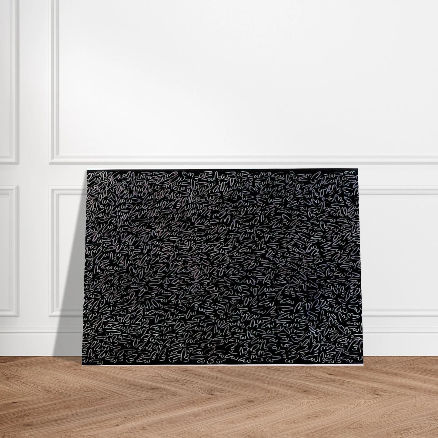 UNTITLED 1979 0 - Keith Haring Brushed Aluminum Print - 70x100 cm / 28x40 inches | Keith Haring Aluminum Print | Keith Haring Prints