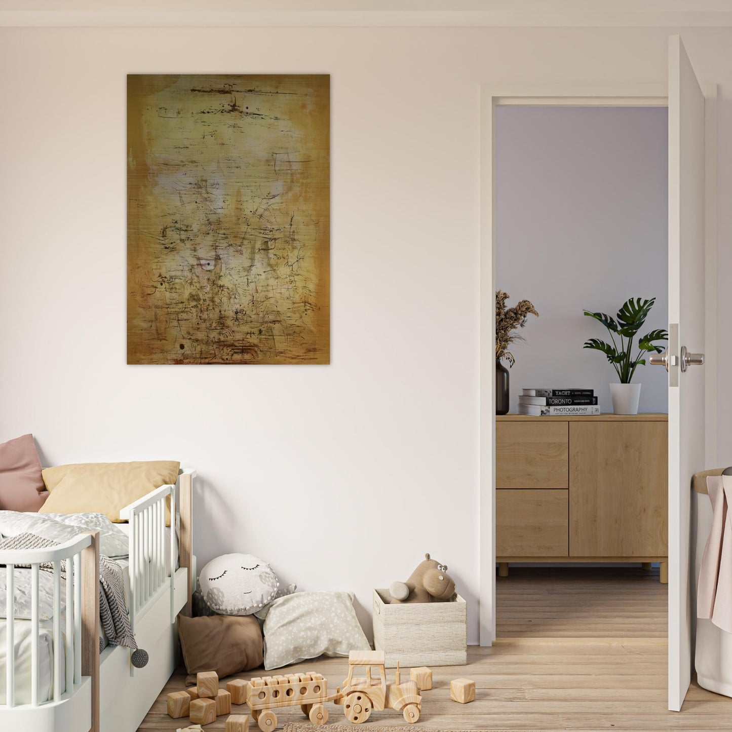 VOL D OISEAUX 1954 - Zao Wou-Ki Brushed Aluminum Print - 70x100 cm / 28x40 inches | Zao Wou-Ki Aluminum Print | Zao Wou-Ki Prints