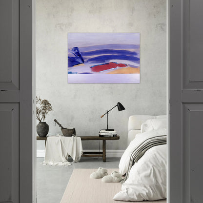 The Spaniard For Picasso - 1980 - Ronnie Landfield Brushed Aluminum Print - 70x100 cm / 28x40 inches | Ronnie Landfield Aluminum Print | Ronnie Landfield Prints