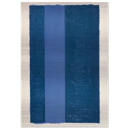Canto VII - Barnett Newman Brushed Aluminum Print - 70x100 cm / 28x40 inches | Barnett Newman Aluminum Print | Barnett Newman Prints