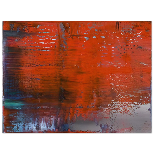 Gerhard Richter - ABSTRACT PAINTING 805 4  75x100 cm / 30x40inches Fine Art Poster