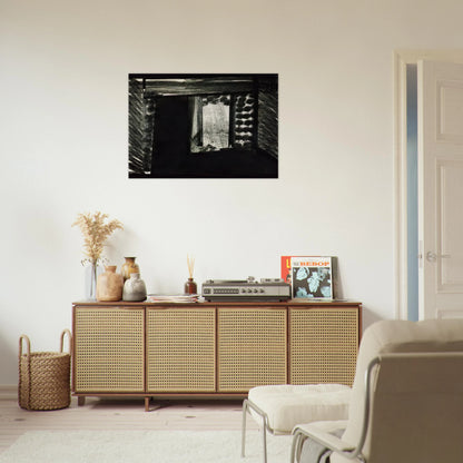 All alone in the Museum of Art - 1979 - Howard Hodgkin Brushed Aluminum Print - 70x100 cm / 28x40 inches | Howard Hodgkin Aluminum Print | Howard Hodgkin Prints