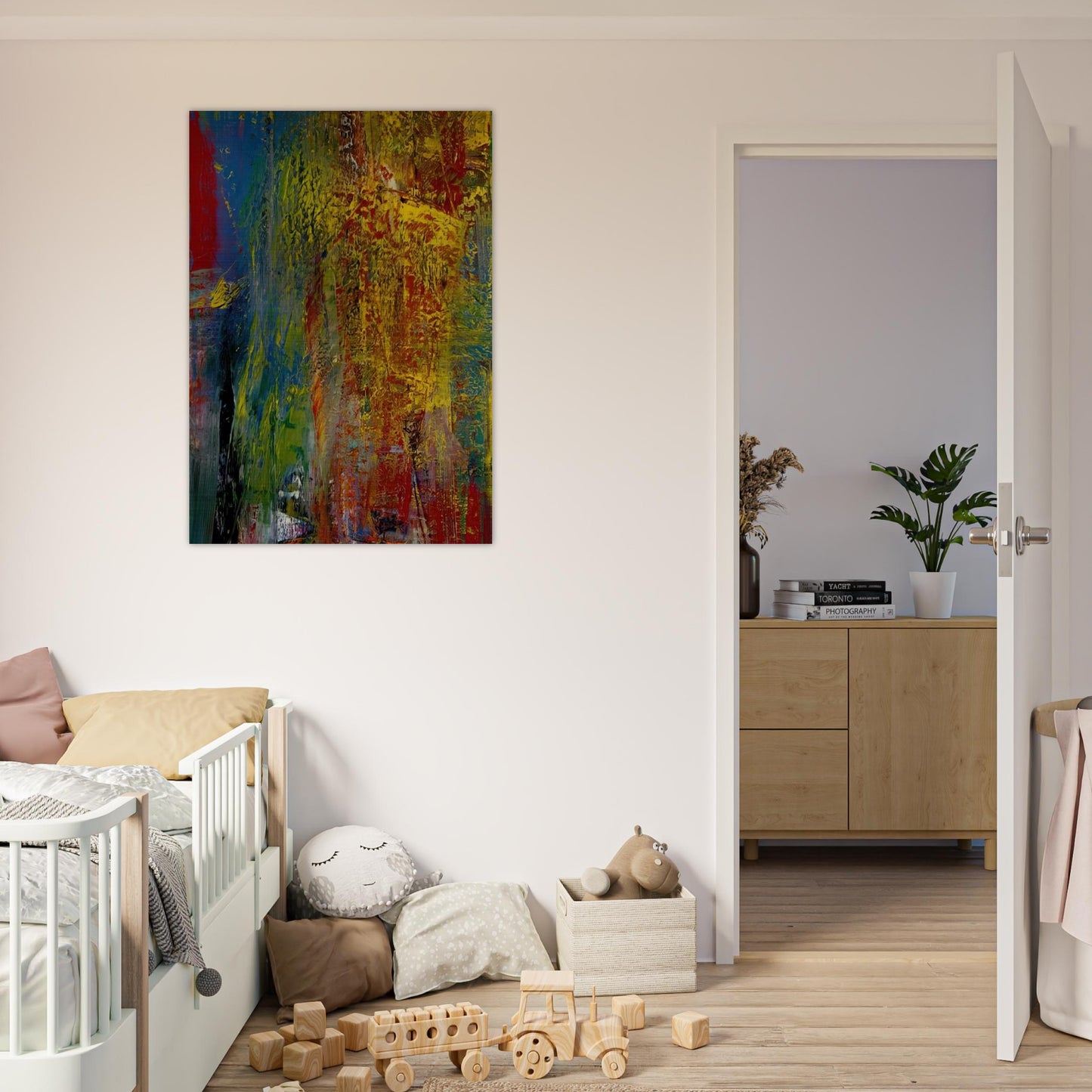 COURBET - Gerhard Richter Brushed Aluminum Print - 70x100 cm / 28x40 inches | Gerhard Richter Aluminum Print | Gerhard Richter Prints