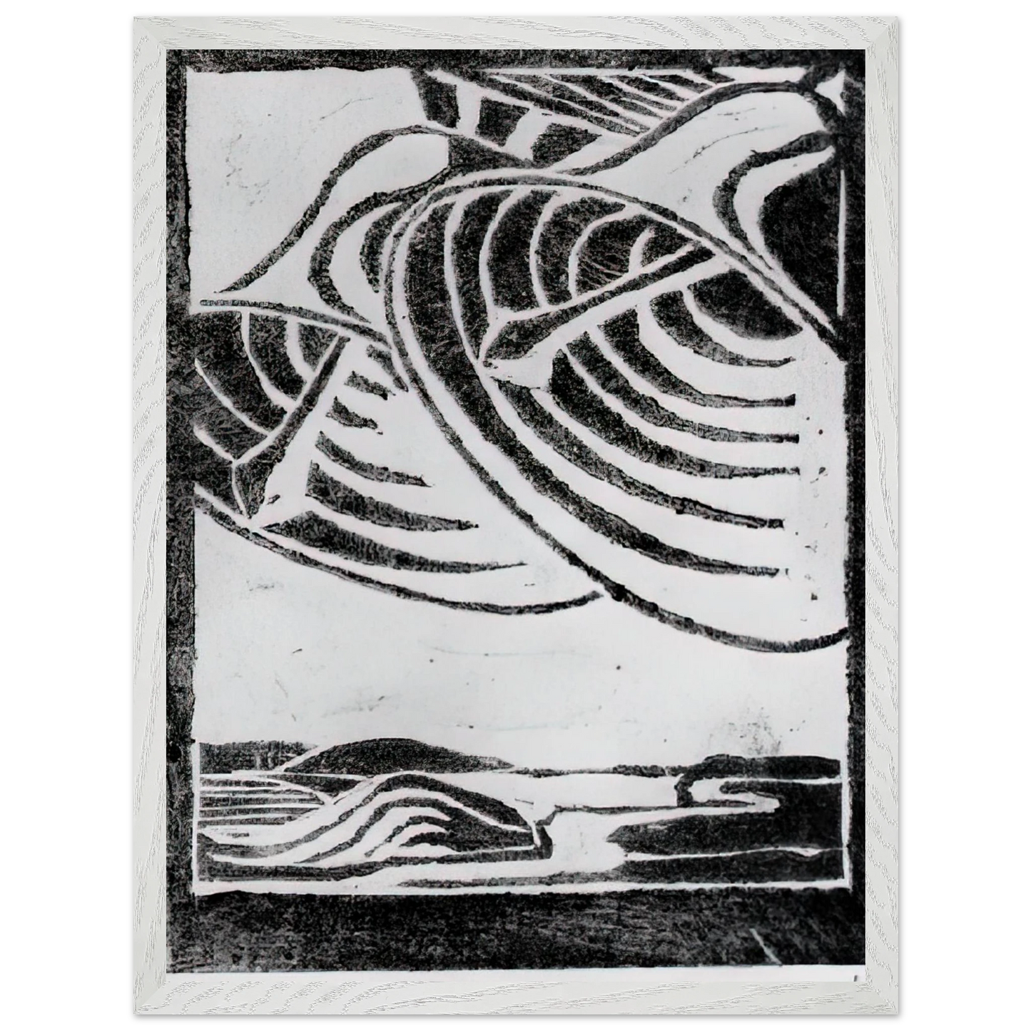 MC Escher - ESCHER (3) Wall Art - 30x40 cm / 12x16 inches - Premium Wooden Framed Poster With Fine Art Paper - Wood frame