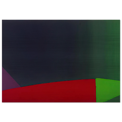 6.3.66 - 1966 - John Hoyland Brushed Aluminum Print - 70x100 cm / 28x40 inches | John Hoyland Aluminum Print | John Hoyland Prints
