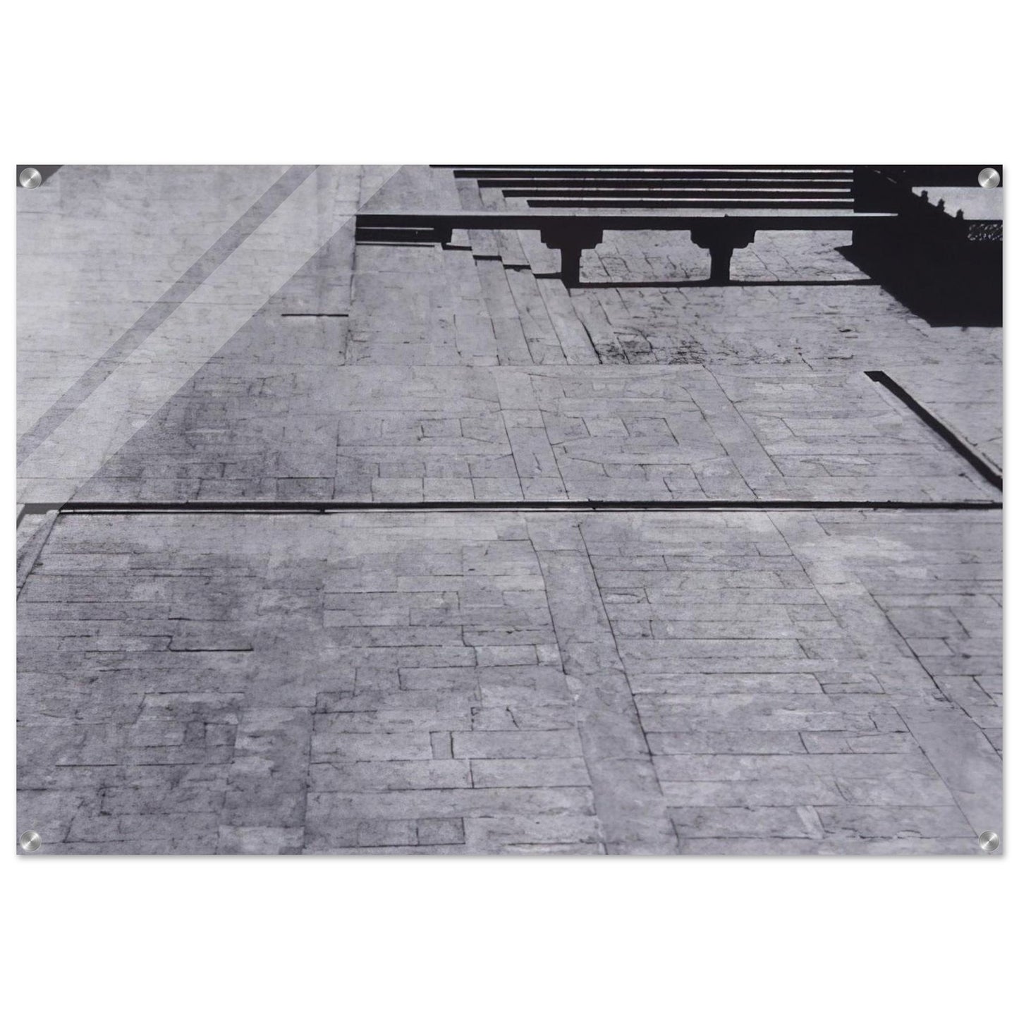 Untitled - 1971 - Nasreen Mohamedi Acrylic Print - 70x100 cm / 28x40″ inches