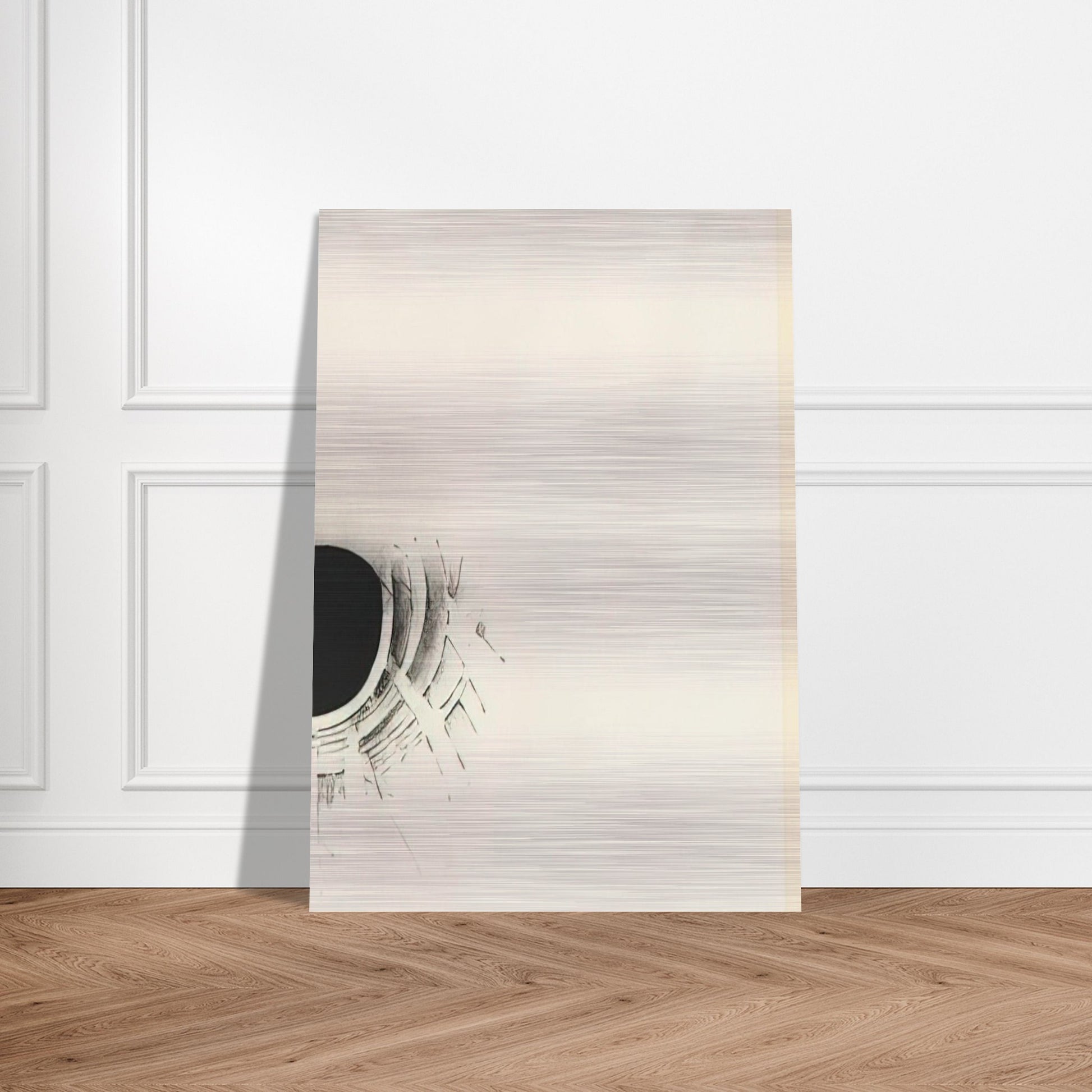 UNTITLED 1960 1 - Lee Bontecou Brushed Aluminum Print - 70x100 cm / 28x40 inches | Lee Bontecou Aluminum Print | Lee Bontecou Prints