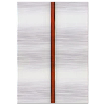 The Wild - Barnett Newman Brushed Aluminum Print - 70x100 cm / 28x40 inches | Barnett Newman Aluminum Print | Barnett Newman Prints