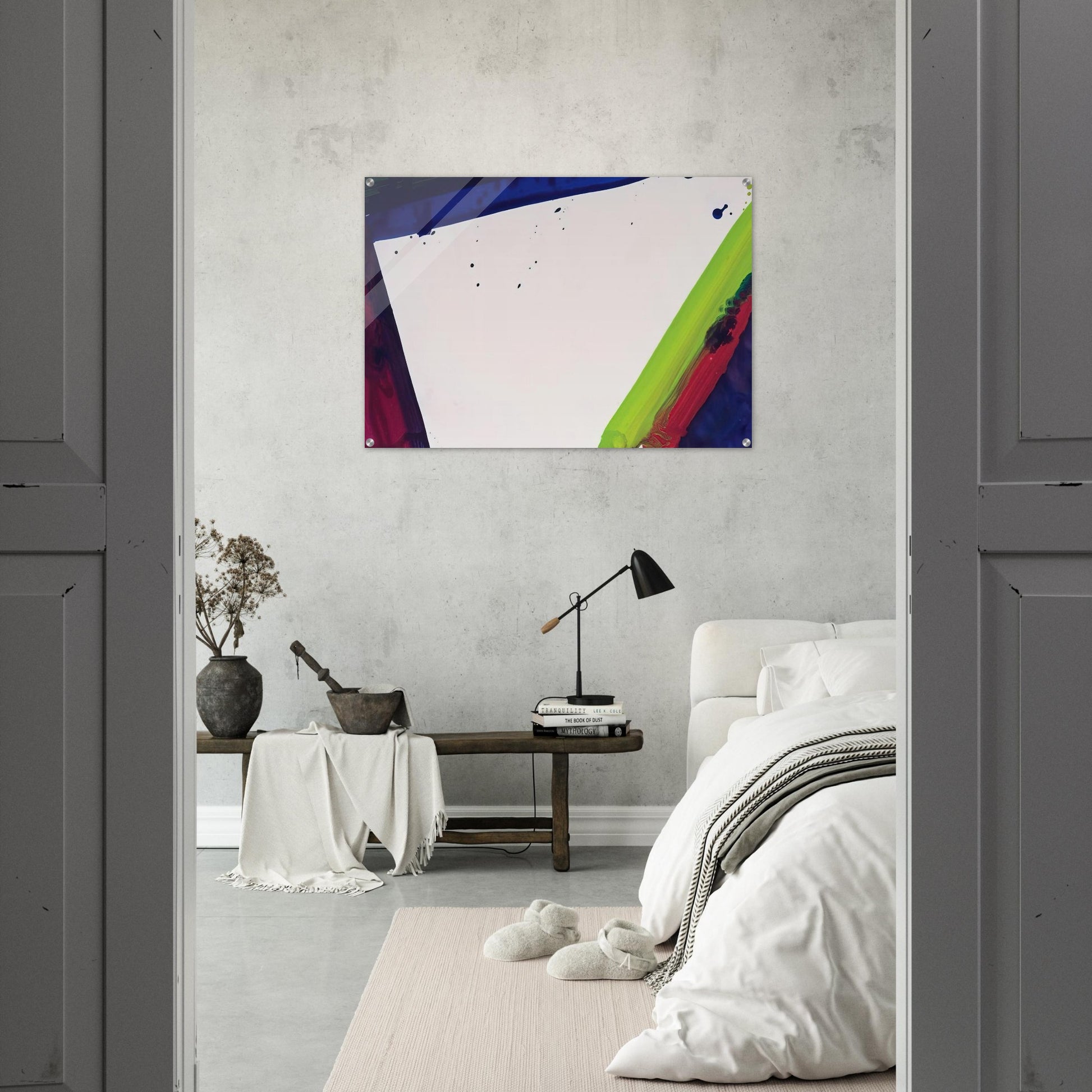 Untitled  Sketch   SF66-048  - Sam Francis Acrylic Print - 70x100 cm / 28x40″ inches