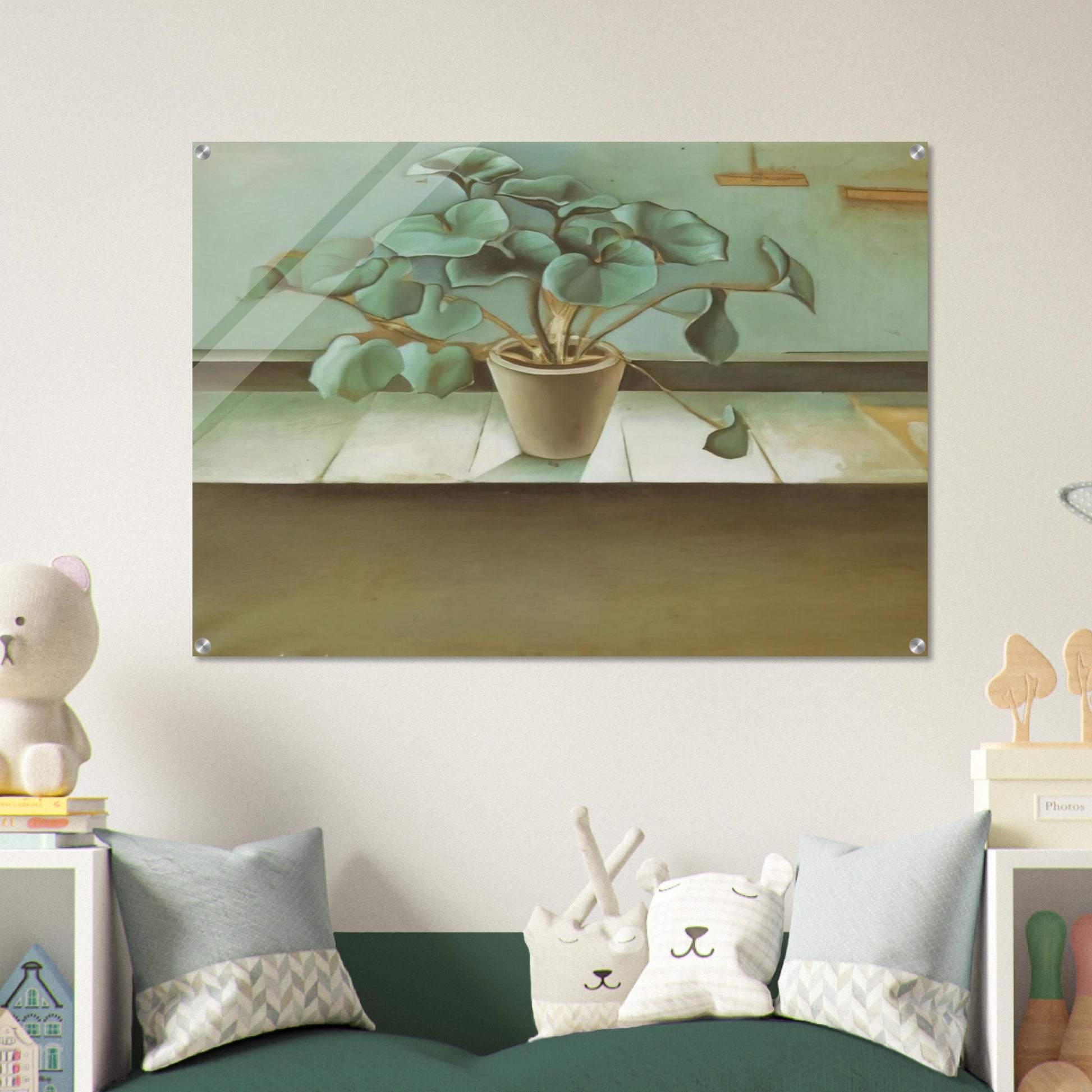 PLANT - Salvador Dali Acrylic Print - 70x100 cm / 28x40″ inches | Salvador Dali Wall Art | Salvador Dali Prints
