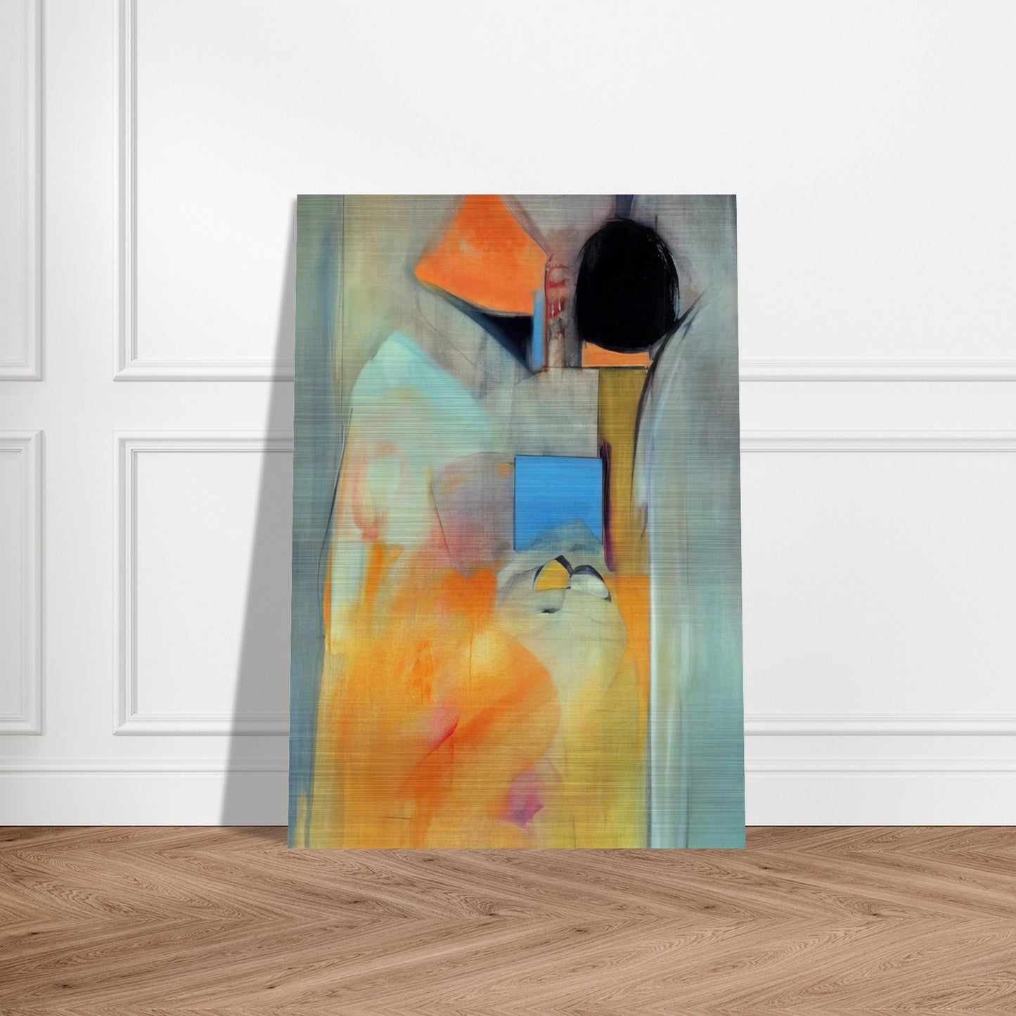 Pandora - Abstract Expressionism - Miriam Schapiro Brushed Aluminum Print - 70x100 cm / 28x40 inches | Miriam Schapiro Aluminum Print | Miriam Schapiro Prints