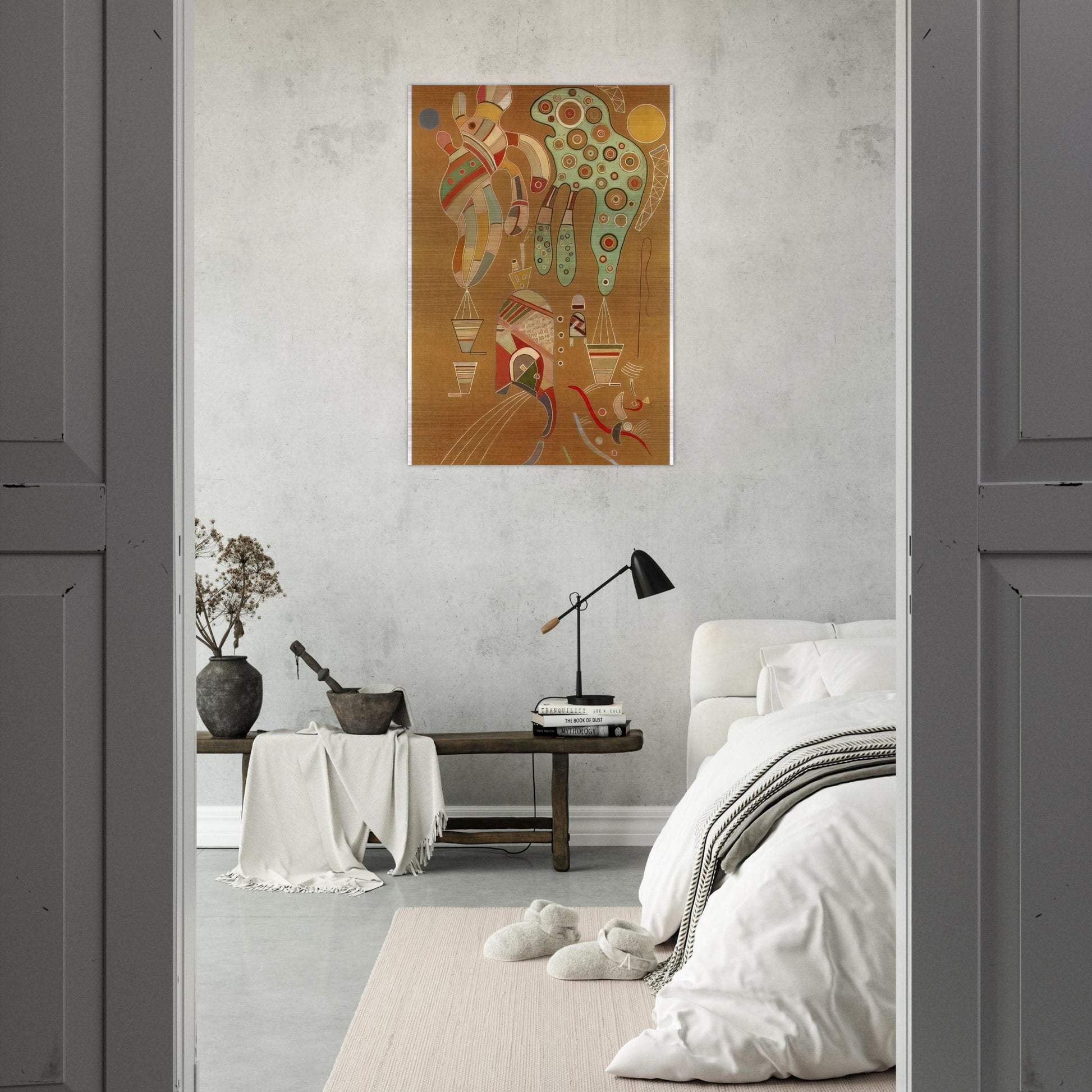UNTITLED 1941 1 - Wassily Kandinsky Brushed Aluminum Print - 70x100 cm / 28x40 inches | Wassily Kandinsky Aluminum Print | Wassily Kandinsky Prints
