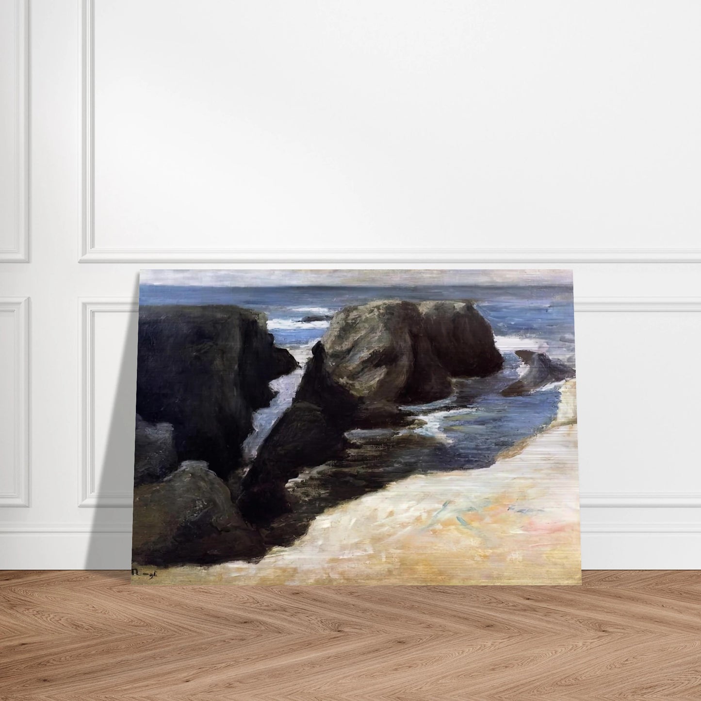 BELLE ILE 1896 0 - Henri Matisse Brushed Aluminum Print - 70x100 cm / 28x40 inches | Henri Matisse Aluminum Print | Henri Matisse Prints