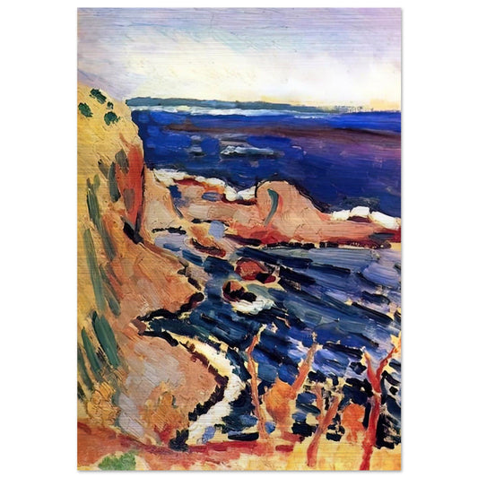LA MOULADE 1905 - Henri Matisse Brushed Aluminum Print - 70x100 cm / 28x40 inches | Henri Matisse Aluminum Print | Henri Matisse Prints