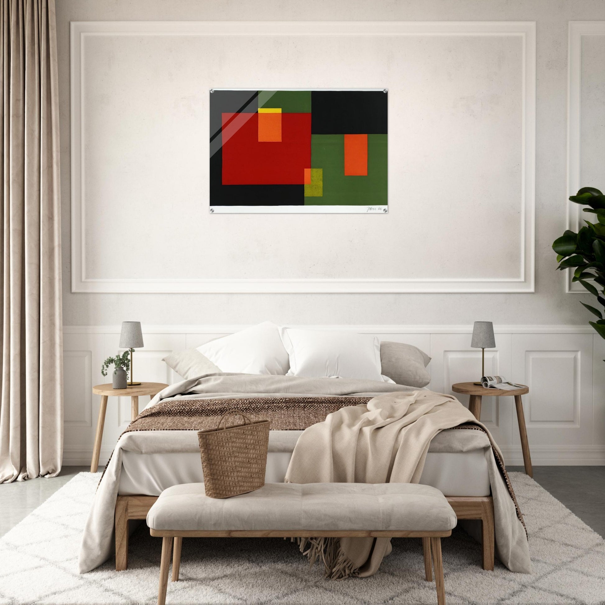 Untitled - 1966 - Johannes Itten Acrylic Print - 70x100 cm / 28x40″ inches