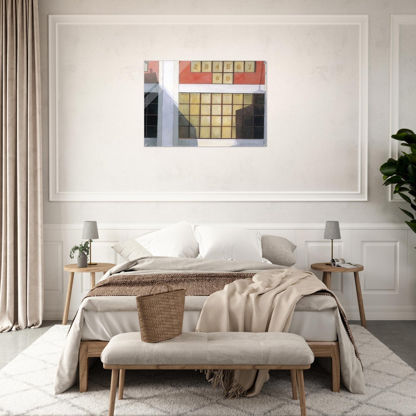 Business - 1921 - Charles Demuth Acrylic Print - 70x100 cm / 28x40″ inches