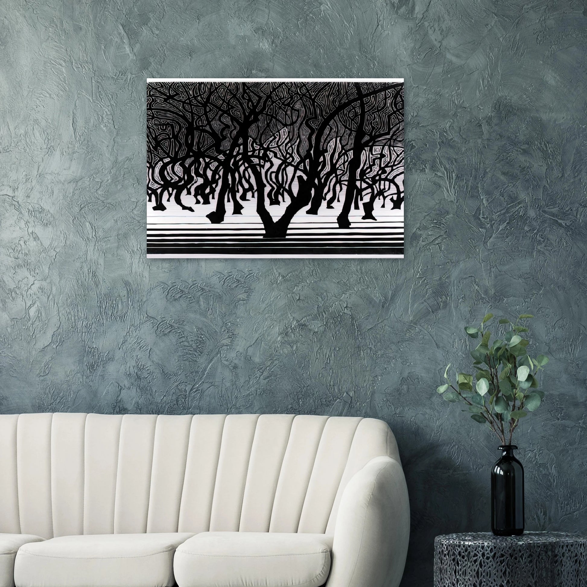 ESCHER (9) - MC Escher Brushed Aluminum Print - 70x100 cm / 28x40 inches | MC Escher Aluminum Print | MC Escher Prints
