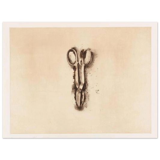 Jim Dine - TINSNIP 1973  75x100 cm / 30x40inches Fine Art Poster