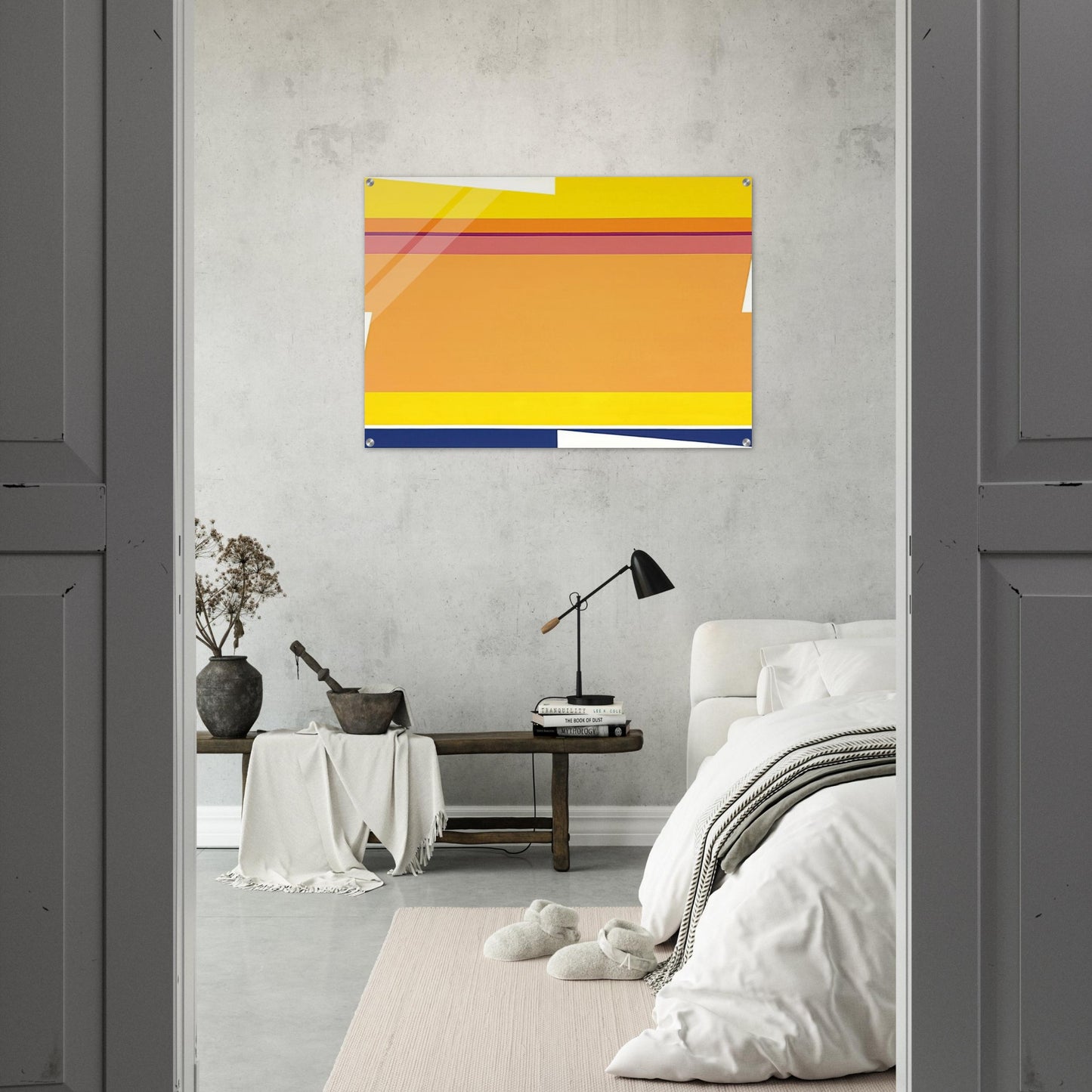 Rotation B - 1964 - Larry Zox Acrylic Print - 70x100 cm / 28x40″ inches