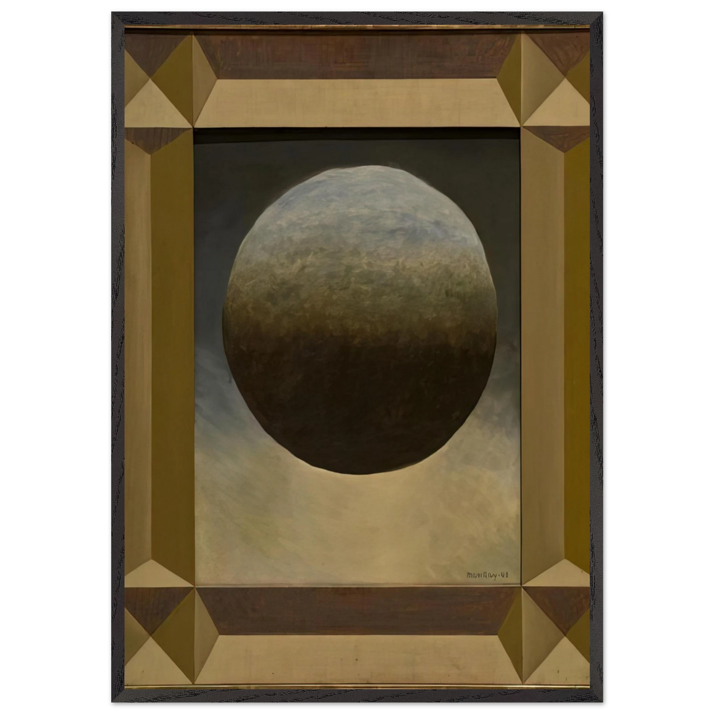 AS YOU LIKE IT - Man Ray 70x100 cm / 28x40 inches Framed Art Print – Black Wooden Frame