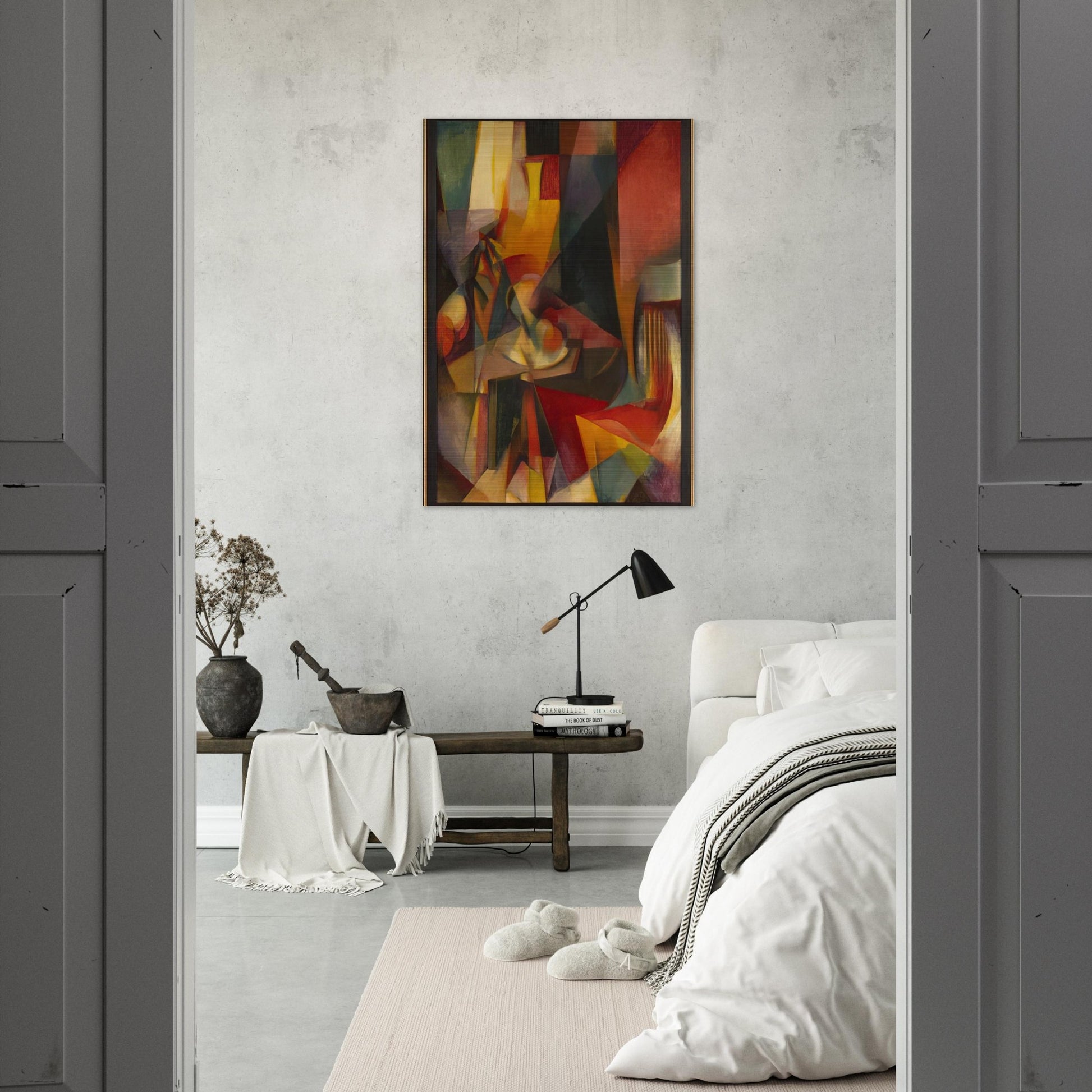 Synchromy No. 3 - Synchromism - Morgan Russell Brushed Aluminum Print - 70x100 cm / 28x40 inches | Morgan Russell Aluminum Print | Morgan Russell Prints