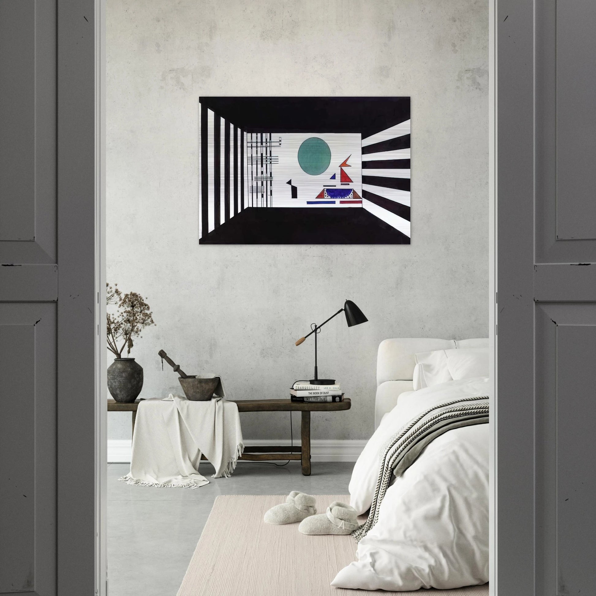 NOT_DETECTED_189367 - Wassily Kandinsky Brushed Aluminum Print - 70x100 cm / 28x40 inches | Wassily Kandinsky Aluminum Print | Wassily Kandinsky Prints