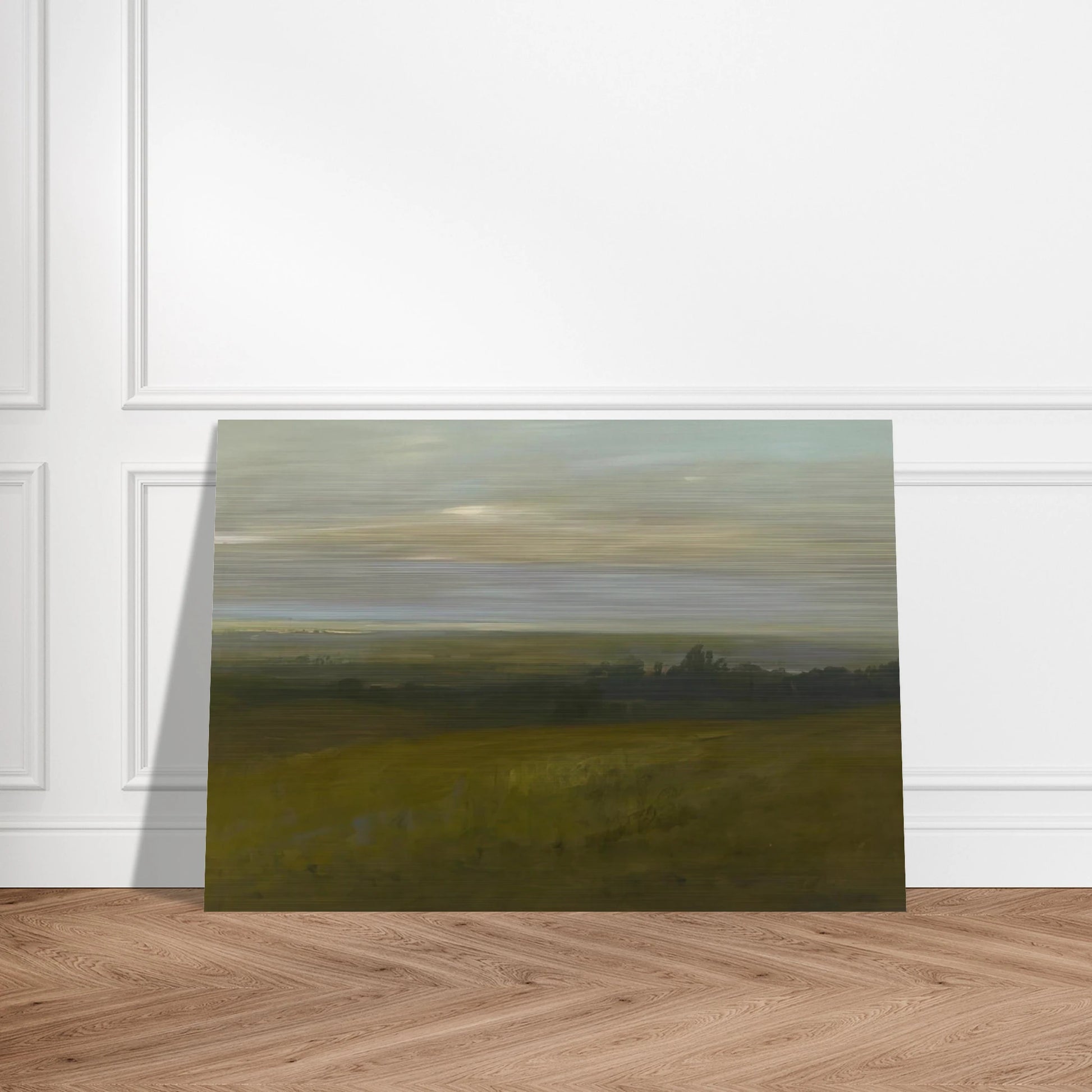San Leandro Bay - Tonalism - Xavier Martinez Brushed Aluminum Print - 70x100 cm / 28x40 inches | Xavier Martinez Aluminum Print | Xavier Martinez Prints