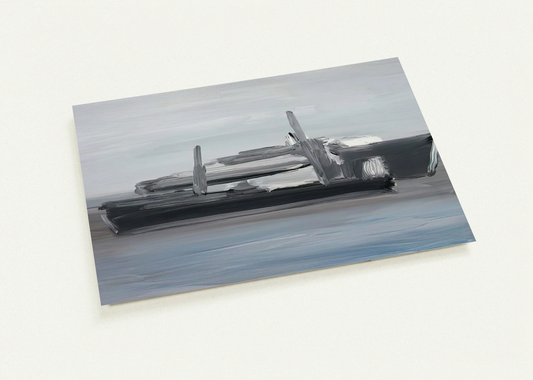 Marine - Lyrical Abstraction By Nicolas de Stael Pack of 10 Post Cards | Nicolas de Stael Post Cards | A6 (10.5 x 14.8 cm) - 4.1 x 5.8 inches
