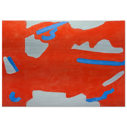 Untitled - 1971 - Betty Parsons Brushed Aluminum Print - 70x100 cm / 28x40 inches | Betty Parsons Aluminum Print | Betty Parsons Prints