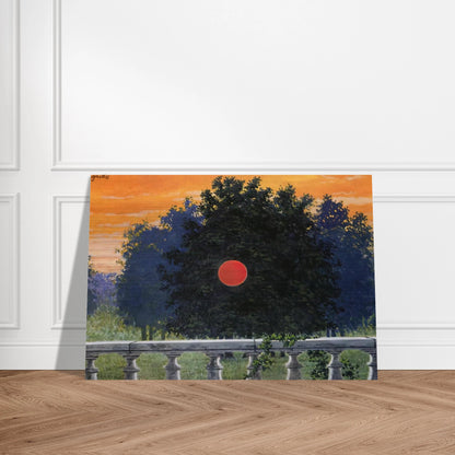 BANQUET 1955 - Rene Magritte Brushed Aluminum Print - 70x100 cm / 28x40 inches | Rene Magritte Aluminum Print | Rene Magritte Prints