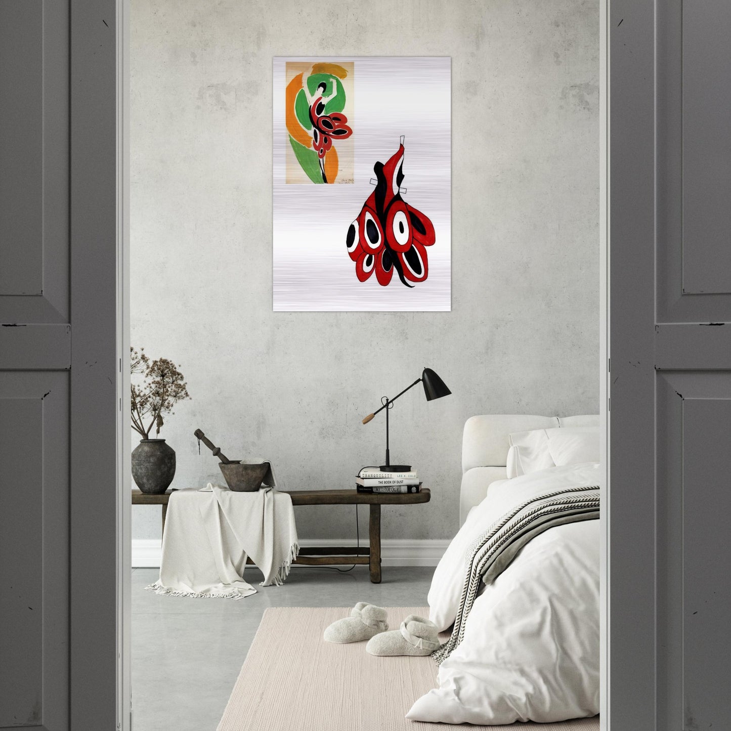 FASHION ILLUSTRATION 6 - Sonia Delaunay Brushed Aluminum Print - 70x100 cm / 28x40 inches | Sonia Delaunay Aluminum Print | Sonia Delaunay Prints