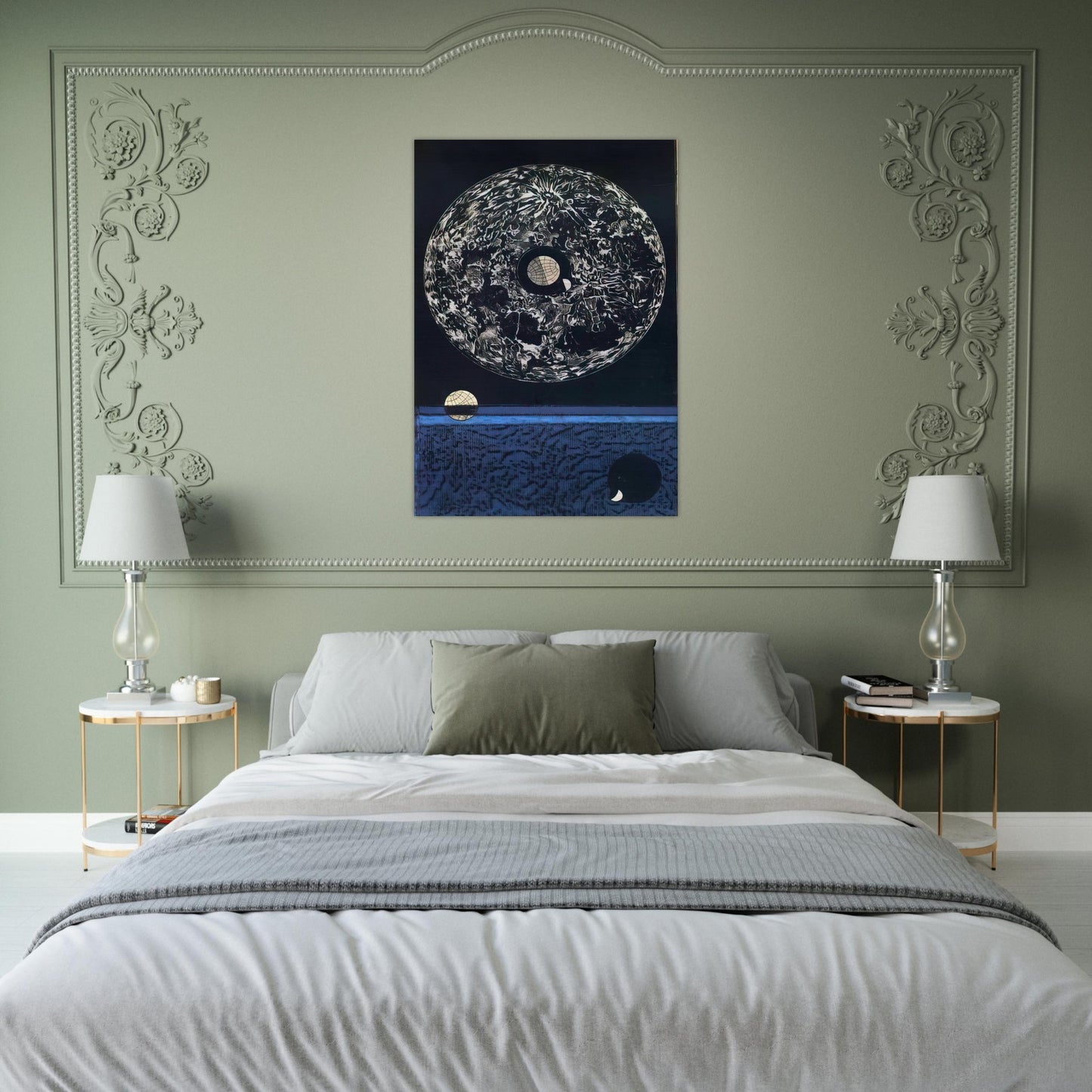Configuration No.16 - Max Ernst Brushed Aluminum Print - 70x100 cm / 28x40 inches | Max Ernst Aluminum Print | Max Ernst Prints
