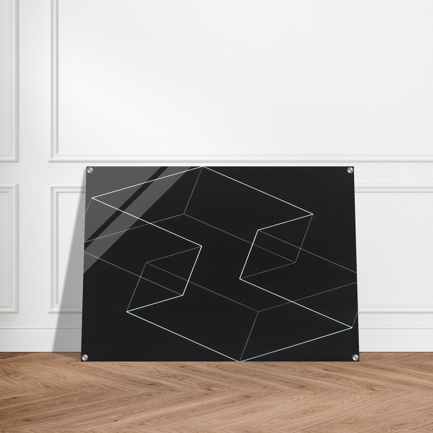 M 5 1954 - Josef Albers Acrylic Print - 70x100 cm / 28x40″ inches | Josef Albers Wall Art | Josef Albers Prints