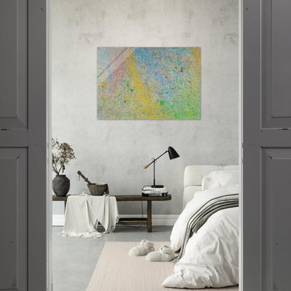Milky Way - 1966 - Walasse Ting Acrylic Print - 70x100 cm / 28x40″ inches