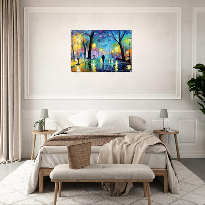 Leonid Afremov - Leonid Afremov Acrylic Print - 70x100 cm / 28x40″ inches | Leonid Afremov Wall Art | Leonid Afremov Prints