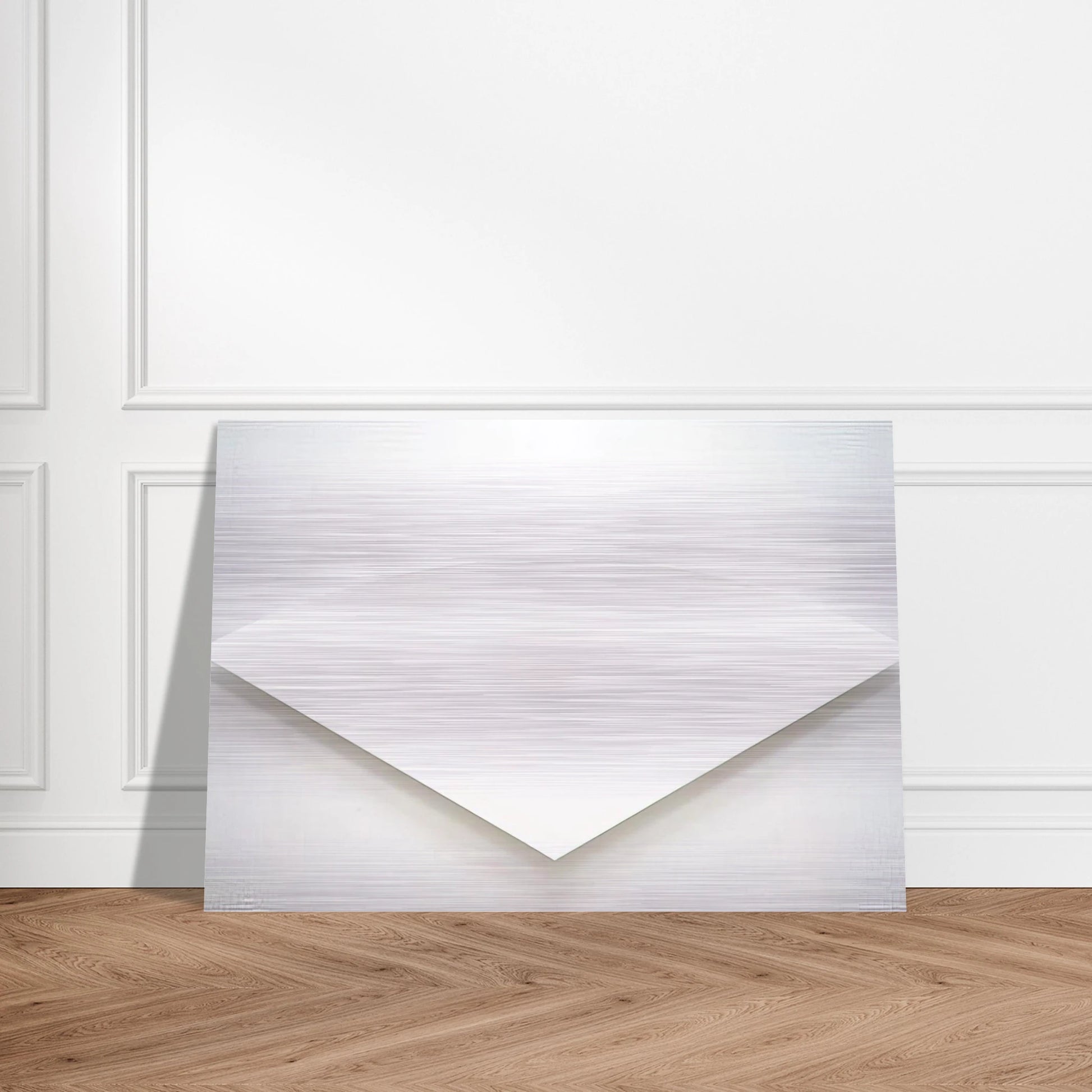 White Curve - Ellsworth Kelly Brushed Aluminum Print - 70x100 cm / 28x40 inches | Ellsworth Kelly Aluminum Print | Ellsworth Kelly Prints