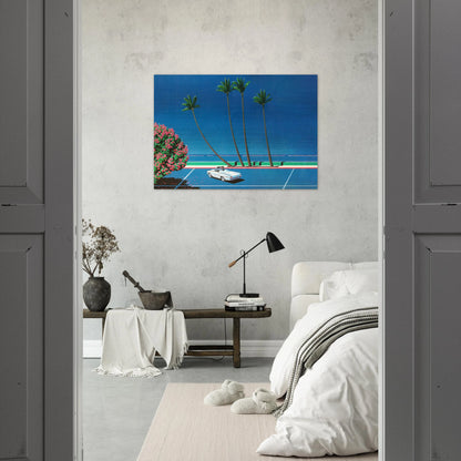 Chillside - Hiroshi Nagai Brushed Aluminum Print - 70x100 cm / 28x40 inches | Hiroshi Nagai Aluminum Print | Hiroshi Nagai Prints