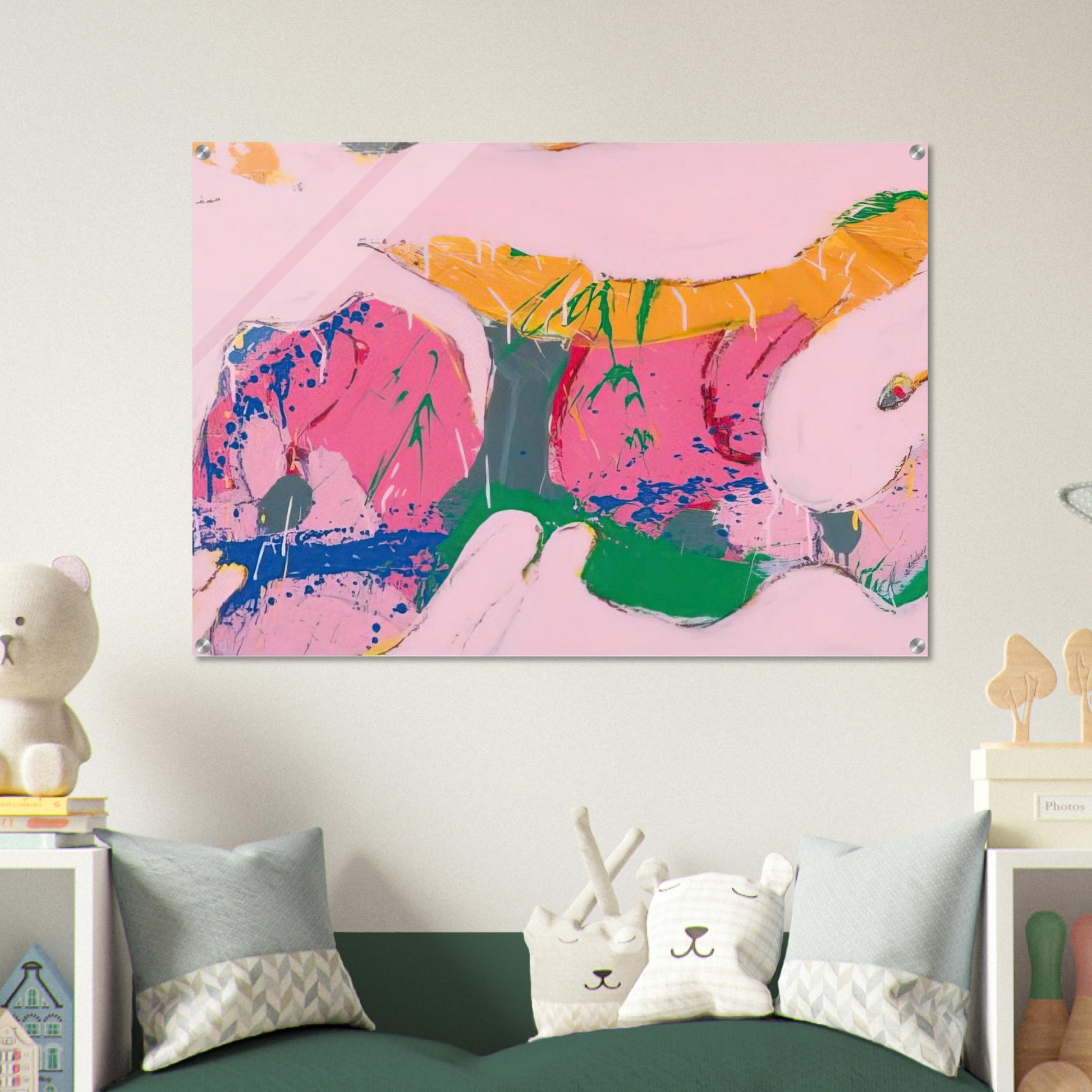 Uranus - 1974 - Norman Bluhm Acrylic Print - 70x100 cm / 28x40″ inches