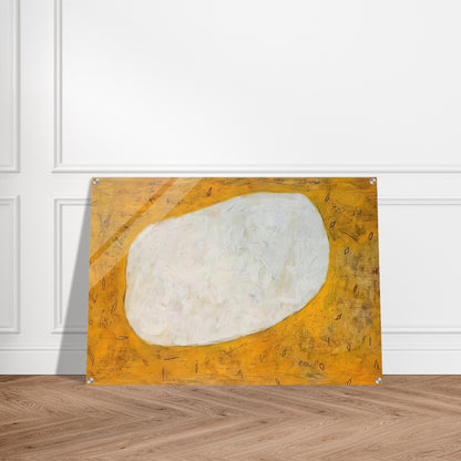 Homage to Dubuffet I - 1952 - Gene Davis Acrylic Print - 70x100 cm / 28x40″ inches | Gene Davis Wall Art | Gene Davis Prints