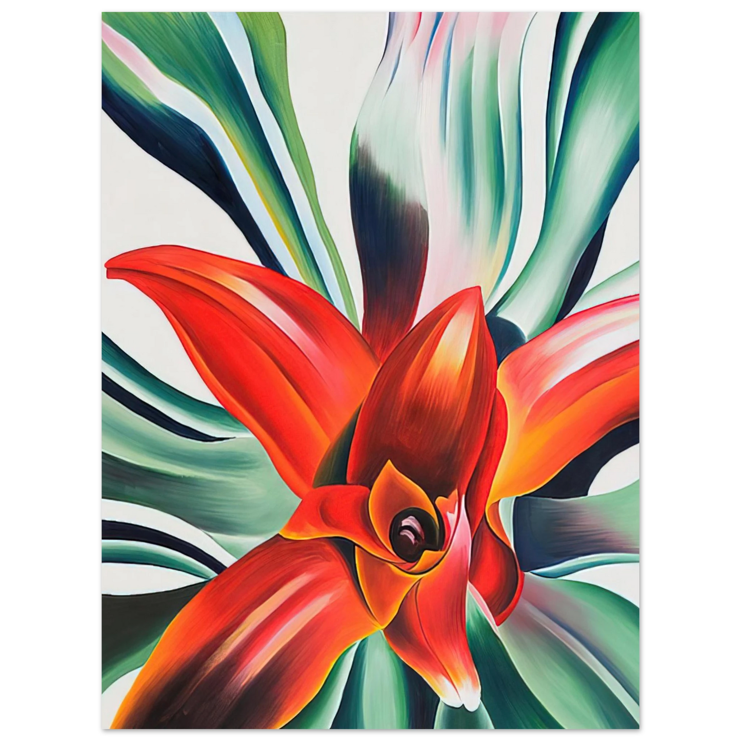Georgia O'Keeffe - Leaves of a Plant Fine Art Poster