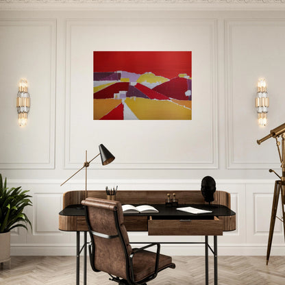 Agrigente - 1953 - Nicolas de Stael Brushed Aluminum Print - 70x100 cm / 28x40 inches | Nicolas de Stael Aluminum Print | Nicolas de Stael Prints