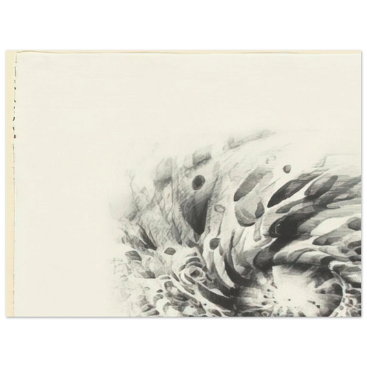 Lee Bontecou - THIRD STONE 1963  75x100 cm / 30x40inches Fine Art Poster