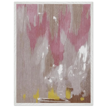 Helen Frankenthaler - Tales of Genji IV - 1998 Wall art - 30x45 cm / 12x18 inches - Premium Wooden Framed Poster With Fine Art Paper-canvas - White frame