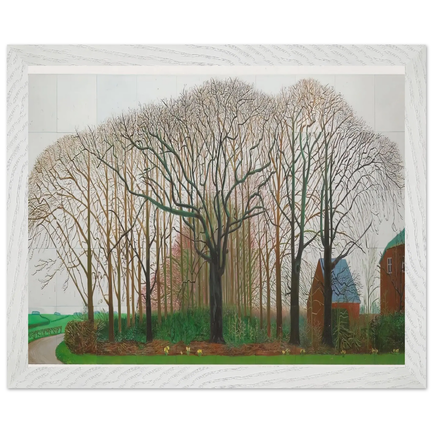 David Hockney - David Hockney Wall art - 21x29.7 cm / 8x12" - Fine Art Poster - -